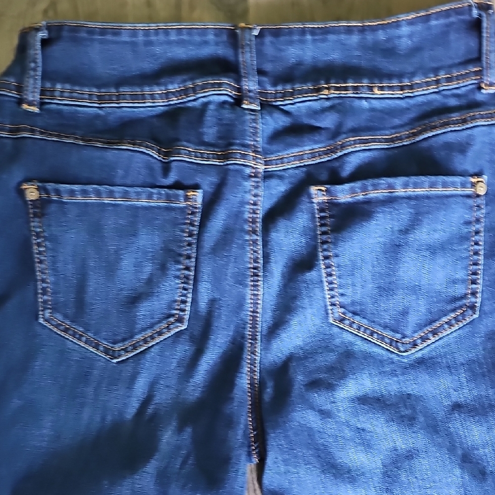 Est. 1946 Denim Women's Blue Jeans Straight Leg Size 8 Junior - Picture 7 of 7
